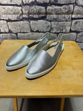 Keds Siler Metallic Slingback Flats Size 11